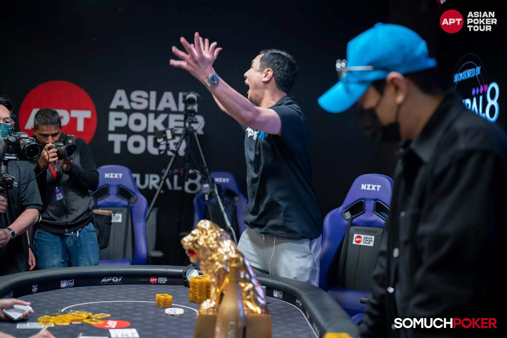 Punnat Punsri wins APT Taipei 2023 – Photo credit Asian Poker Tour