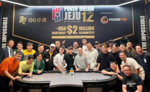 Liu Chun Keat at Poker Dream Jeju