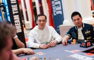 John Juanda and Tony Lin at Poker Dream Jeju