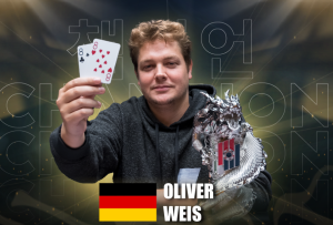 Oliver Weis at Poker Dream Jeju