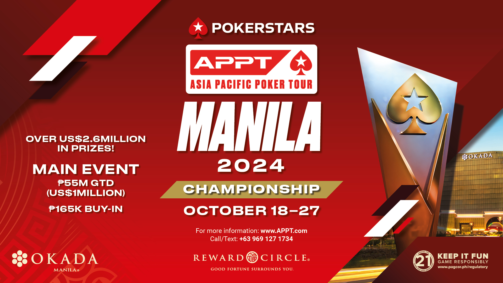 APPT Manila Championship sets sail in a week