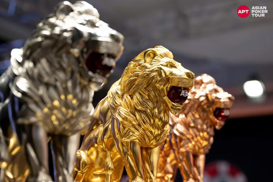 The festival’s PHP 100,000,000 (~USD 1,774,750) guaranteed Main Event winner will take home the coveted APT golden lion trophy too.