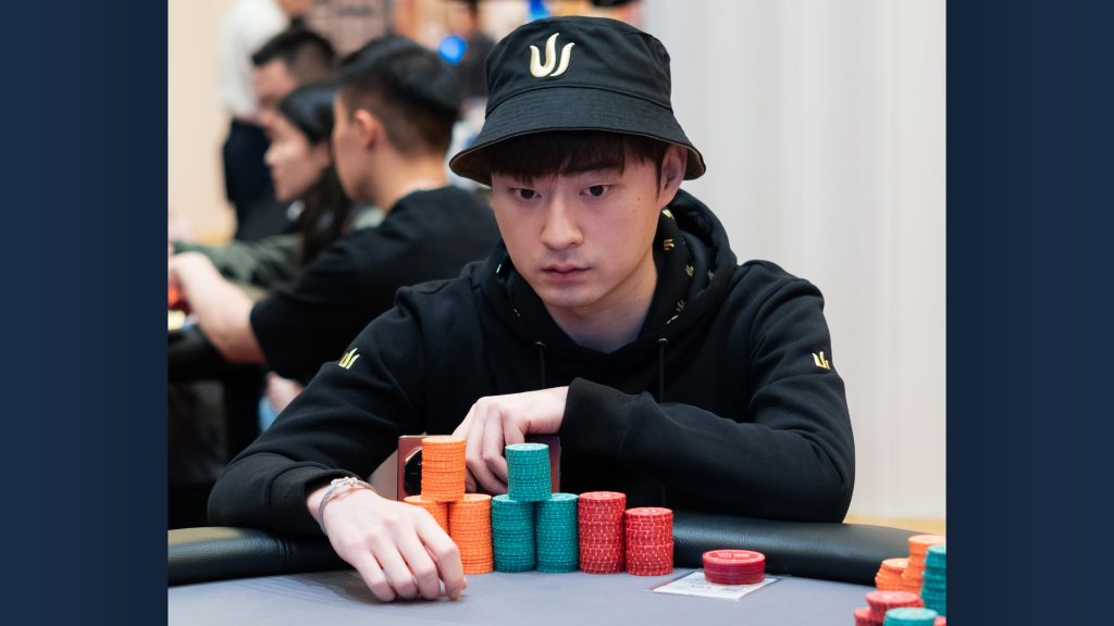 Mingcong Chen at Poker Dream Jeju 12 Super High Roller