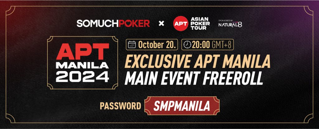 APT Manila Freeroll SoMuchPoker