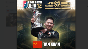 Tan Xuan at Poker Dream Jeju