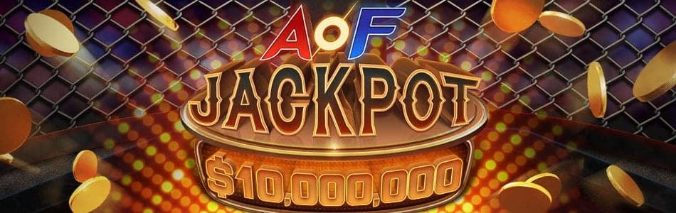 The AoF Jackpot is a special feature that rewards players for hitting rare hands in AoF cash games.