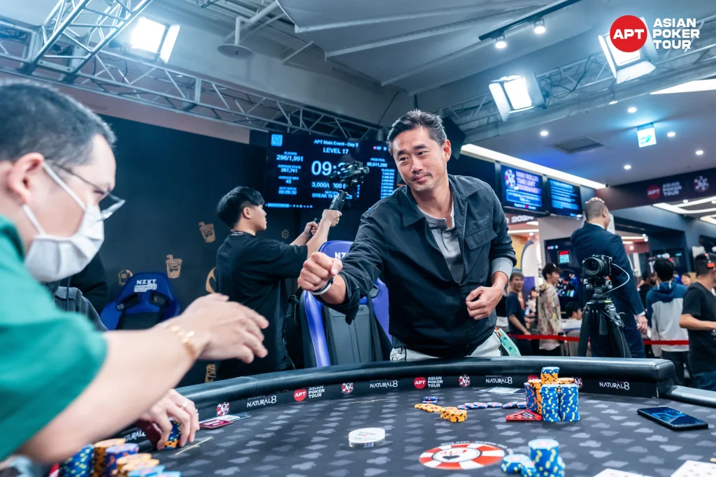 Kelvin Lee at APT Taipei Poker Classic 2024