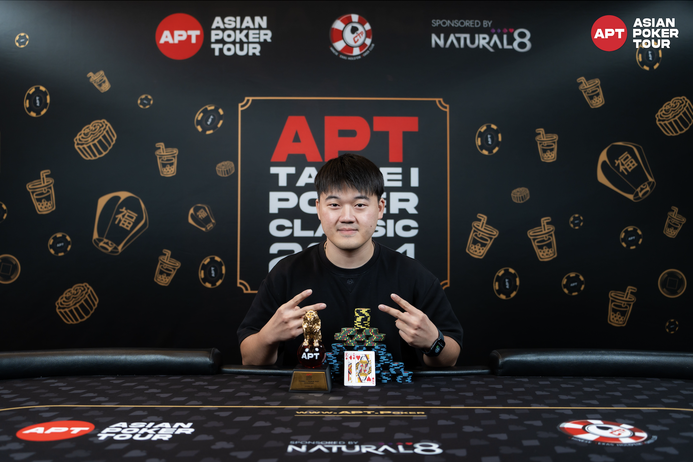 APT Taipei Poker Classic 2024: Main Event pot soars to NTD 86 Million