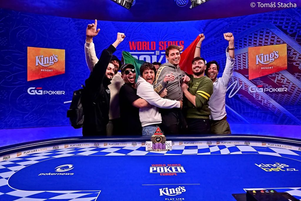 Simone Andrian (Italy) claims WSOPE Main Event title